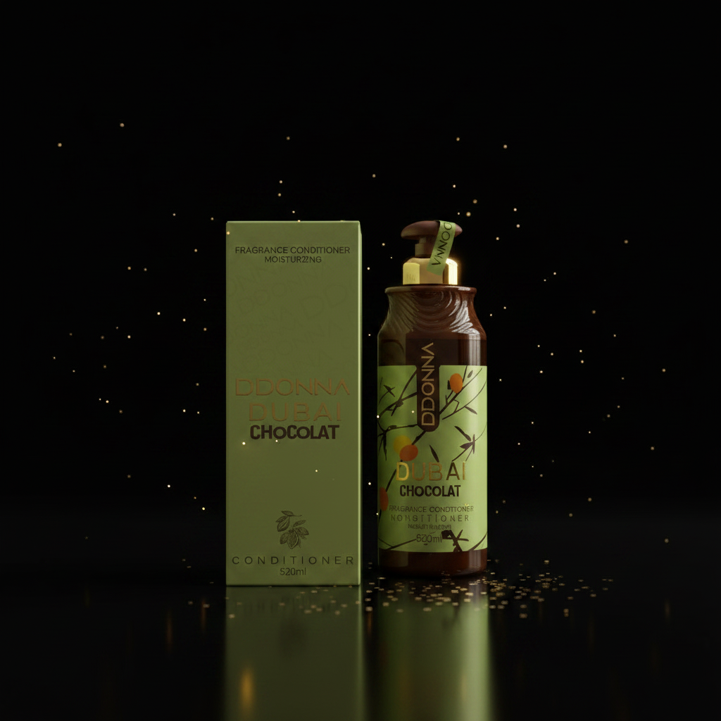 Après-Shampoing DDonna Dubai Chocolat fond sombre luxe