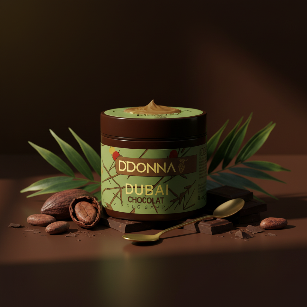 DDonna Dubai Chocolat Crème - Fond Luxueux