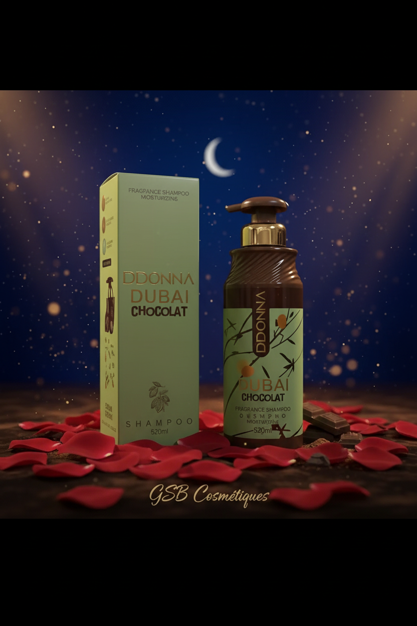 DDonna Dubaï Chocolat — Shampoing Hydratant 500ml